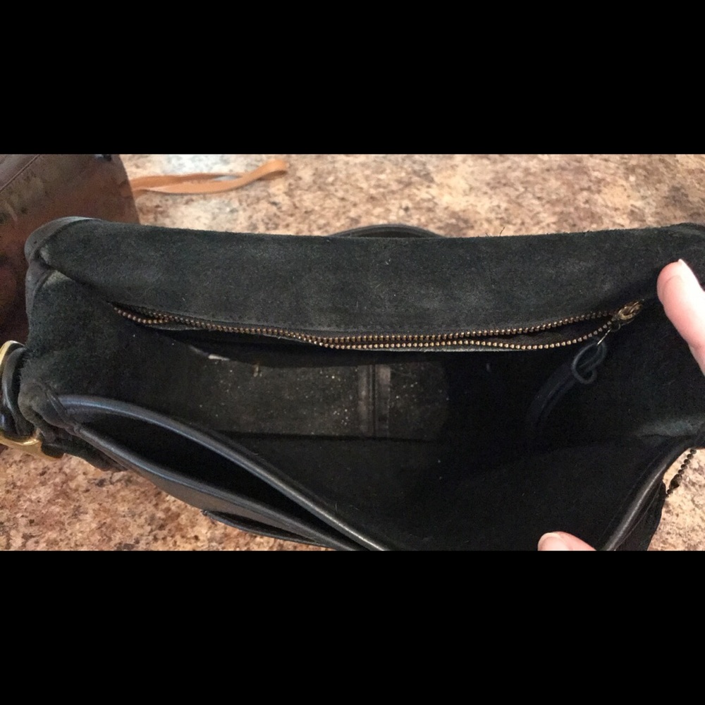 Vintage Coach saddle bag cross body AUTHENTIC - Picture 5 of 6
